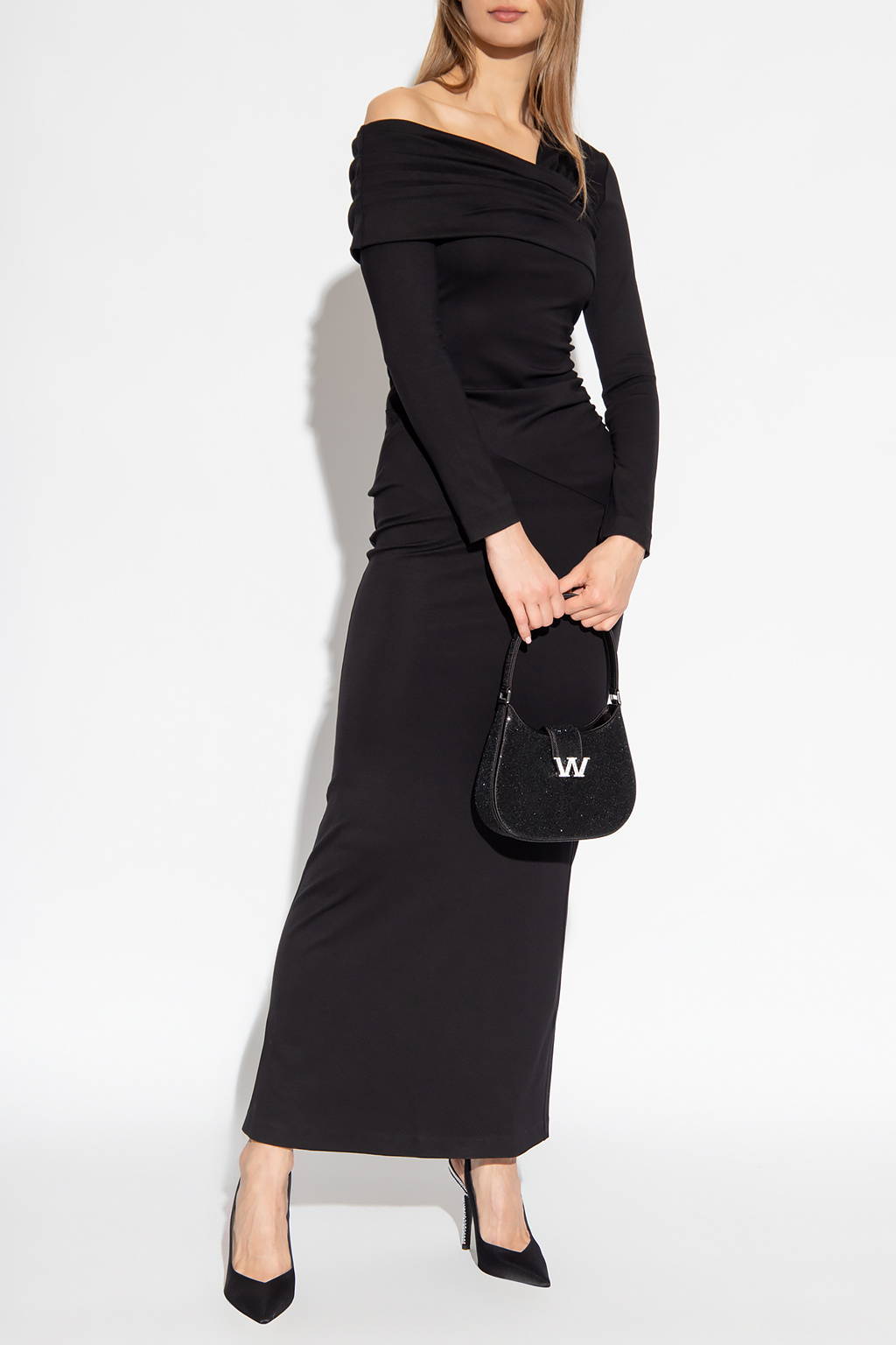 SchaferandweinerShops Japan - Black 'Dolores' draped dress